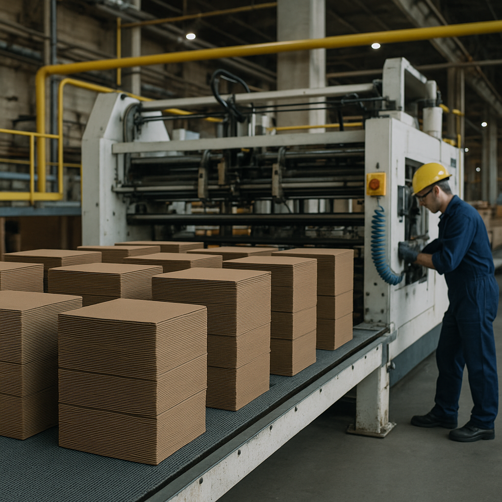 Lean Six Sigma approach - Cutting waste in corrugated packaging