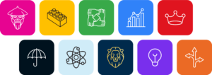 The Lean Six Sigma Company Licensing icons